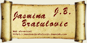Jasmina Bratulović vizit kartica